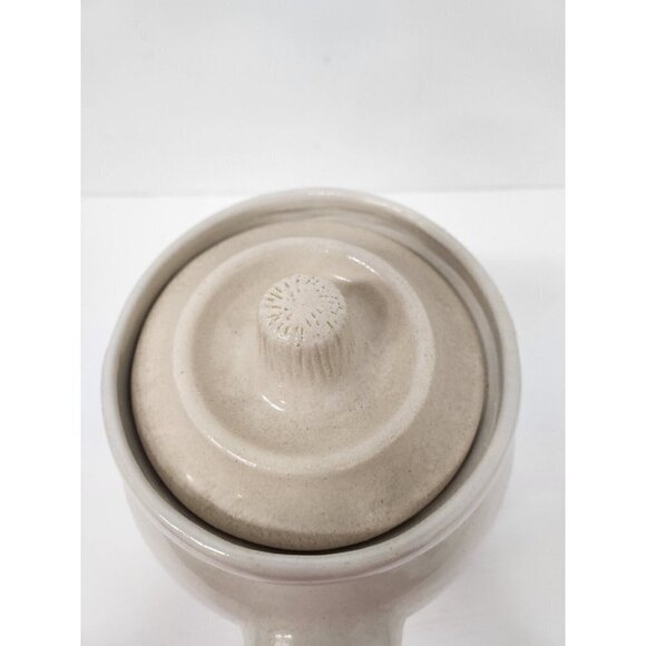 Vintage 1989 Roosevelt Pottery Large Goose Cookie Jar Farmhouse Country 12" - Picture 6 of 13